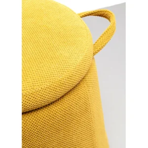 New KARE Design Stool Thimble Yellow Ø51cm