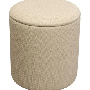 Best KARE Design Stool Venezia Storage Cream Ø40cm