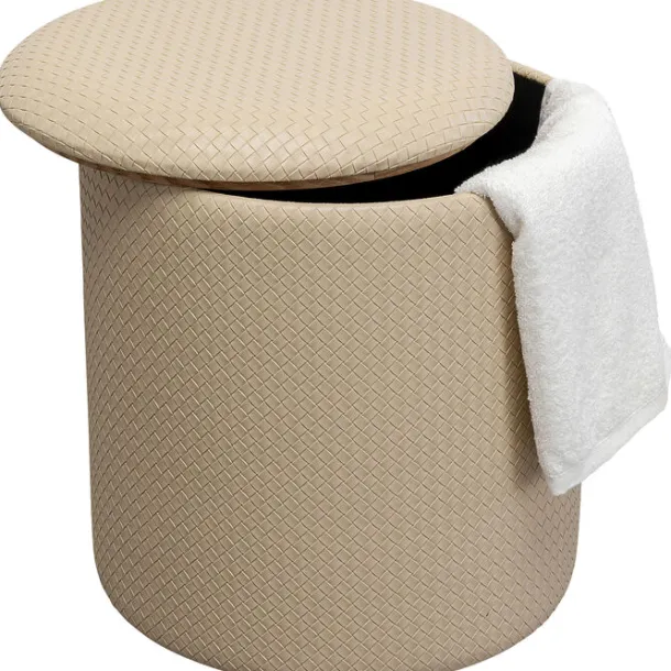 stool_venezia_storage_cre_1.webp Best KARE Design Stool Venezia Storage Cream Ø40cm