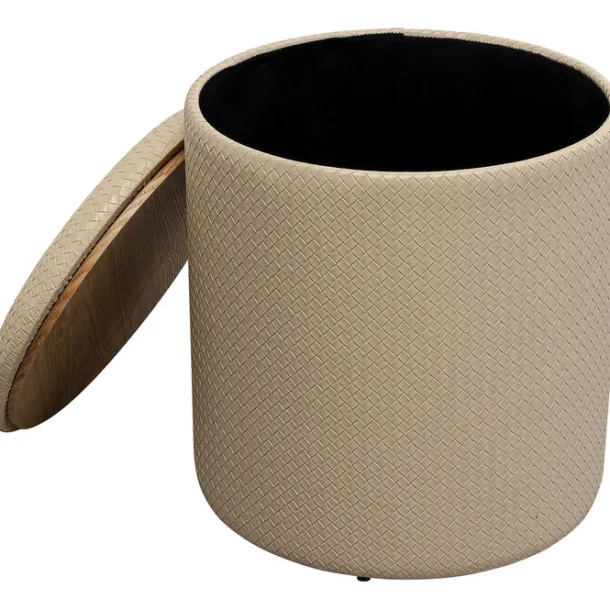 stool_venezia_storage_cre_2.webp Best KARE Design Stool Venezia Storage Cream Ø40cm