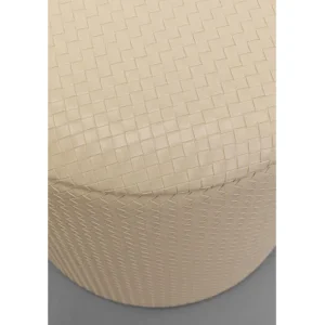 Best KARE Design Stool Venezia Storage Cream Ø40cm
