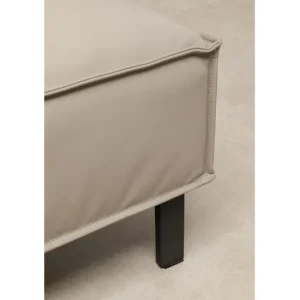 Best KARE Design Stool Victor Leather Grey