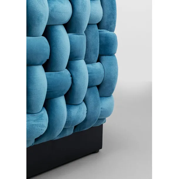 stool_weave_square_blue_x_4.webp Sale KARE Design Stool Weave Square Blue 47x47cm