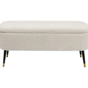 Discount KARE Design Storage Bench Rico White