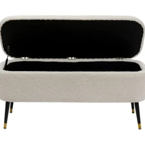 Discount KARE Design Storage Bench Rico White