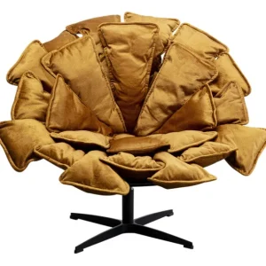 Discount KARE Design Swivel Armchair + Stool Blossom