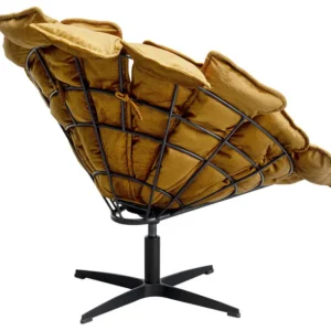 Discount KARE Design Swivel Armchair + Stool Blossom