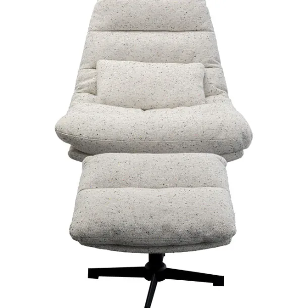 swivel_armchair__stool_co_1.webp Discount KARE Design Swivel Armchair + Stool Columbia