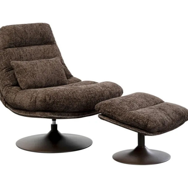 swivel_armchair__stool_mo_0.webp New KARE Design Swivel Armchair + Stool Montreal