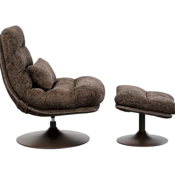 swivel_armchair__stool_mo_1.webp New KARE Design Swivel Armchair + Stool Montreal