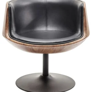Sale KARE Design Swivel Armchair Club Walnut