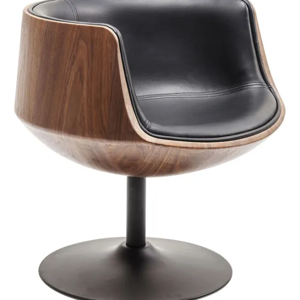 swivel_armchair_club_waln_6.webp Sale KARE Design Swivel Armchair Club Walnut