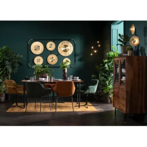 Best KARE Design Swivel Armchair Colmar Green
