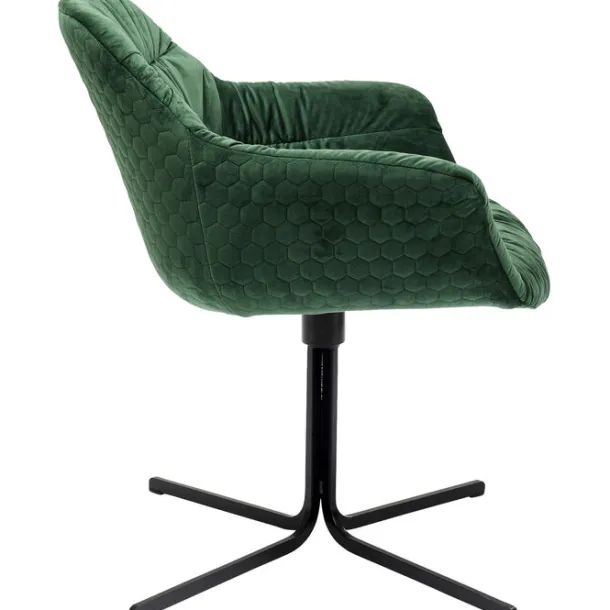 swivel_armchair_colmar_gr_4.webp Best KARE Design Swivel Armchair Colmar Green