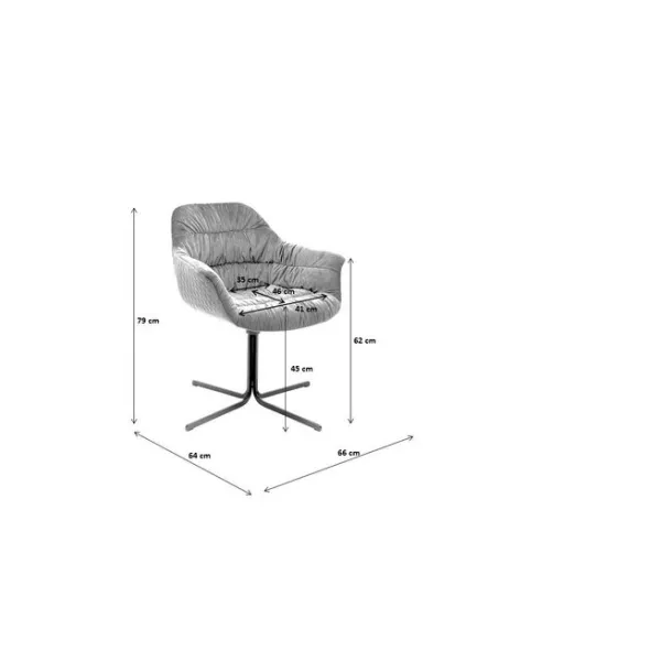swivel_armchair_colmar_gr_7.webp Best KARE Design Swivel Armchair Colmar Green