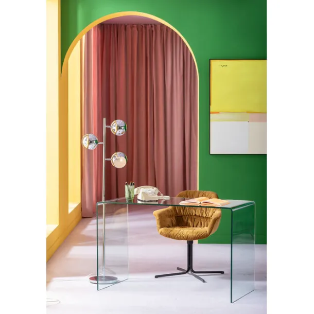 swivel_armchair_colmar_ye_4.webp Online KARE Design Swivel Armchair Colmar Yellow