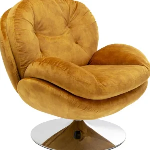 Outlet KARE Design Swivel Armchair Cosy Amber