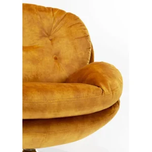 Outlet KARE Design Swivel Armchair Cosy Amber