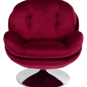 Sale KARE Design Swivel Armchair Cosy Berry