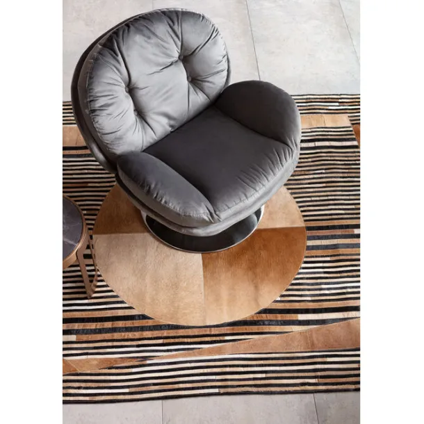 swivel_armchair_cosy_grey_2.webp Best KARE Design Swivel Armchair Cosy Grey