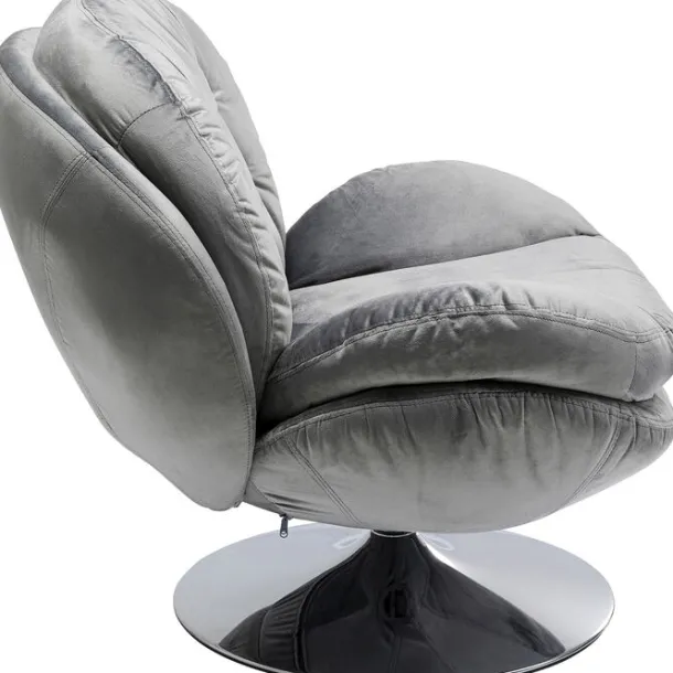 swivel_armchair_cosy_grey_5.webp Best KARE Design Swivel Armchair Cosy Grey