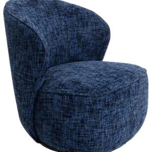 Sale KARE Design Swivel Armchair Ellie Blue
