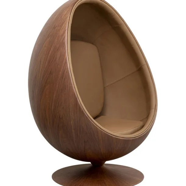 swivel_armchair_eye_ball__1.webp Discount KARE Design Swivel Armchair Eye Ball Walnut
