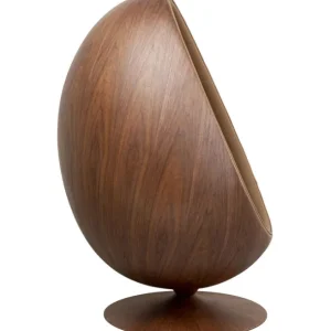 Discount KARE Design Swivel Armchair Eye Ball Walnut