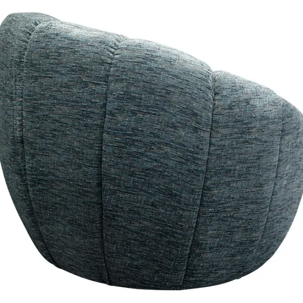 swivel_armchair_fiori_blu_3.webp Clearance KARE Design Swivel Armchair Fiori Blue
