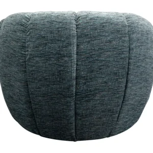 Clearance KARE Design Swivel Armchair Fiori Blue