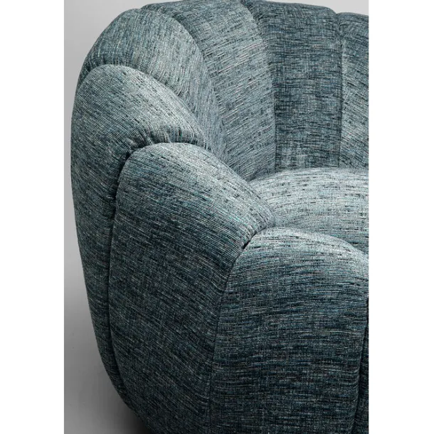 swivel_armchair_fiori_blu_5.webp Clearance KARE Design Swivel Armchair Fiori Blue