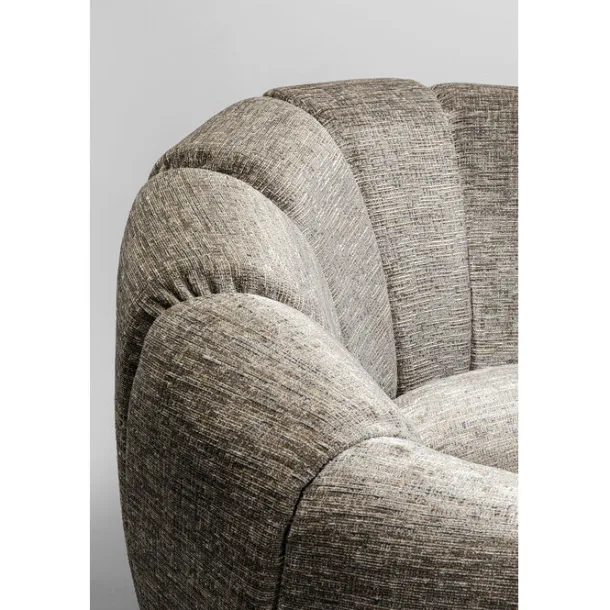 swivel_armchair_fiori_gre_5.webp Sale KARE Design Swivel Armchair Fiori Grey