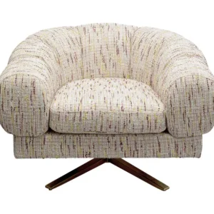 Best KARE Design Swivel Armchair Janno Beige