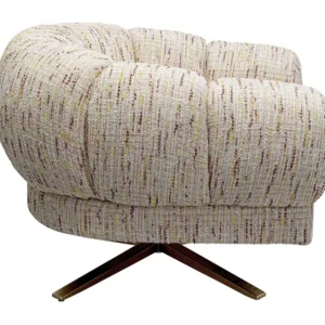 Best KARE Design Swivel Armchair Janno Beige