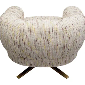 Best KARE Design Swivel Armchair Janno Beige