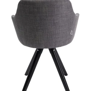 Outlet KARE Design Swivel Armchair Madame Grey