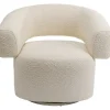 Sale KARE Design Swivel Armchair Maye Cream