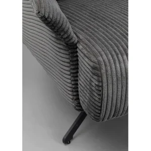 New KARE Design Swivel Armchair Milo Grey