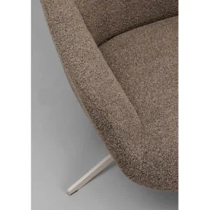 Online KARE Design Swivel Armchair Mimi Mocca