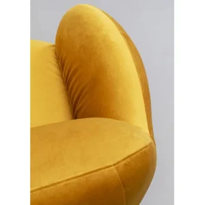 Hot KARE Design Swivel Armchair Nube Yellow