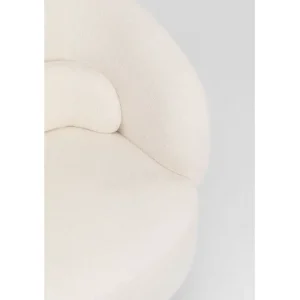 New KARE Design Swivel Armchair Orion White