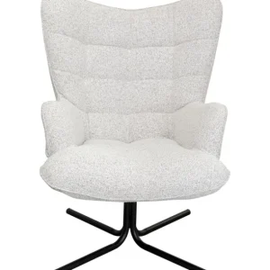 Best KARE Design Swivel Armchair Oscar Beige