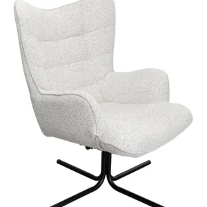 Best KARE Design Swivel Armchair Oscar Beige