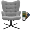 Discount KARE Design Swivel Armchair Oscar Cat 1 Individual Fabric