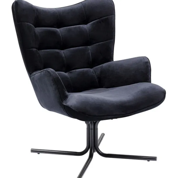swivel_armchair_oscar_vel_4-2.webp Fashion KARE Design Swivel Armchair Oscar Velvet Black