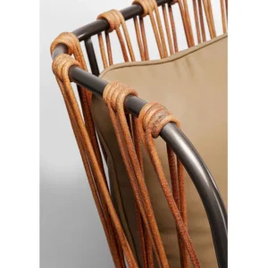 Fashion KARE Design Swivel Armchair Paradiso Brown