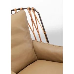 Fashion KARE Design Swivel Armchair Paradiso Brown