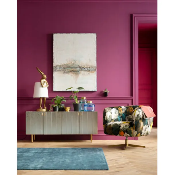 swivel_armchair_peony_flo_2.webp Hot KARE Design Swivel Armchair Peony Flower Yellow
