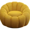 Online KARE Design Swivel Armchair Peppo Bloom Yellow