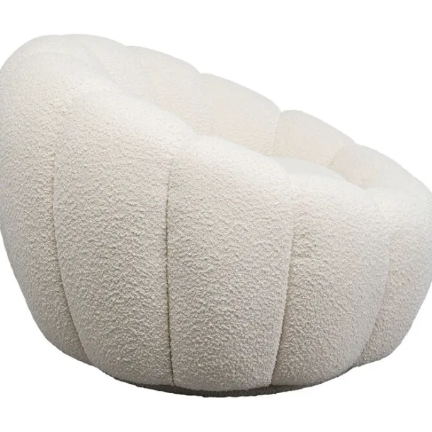 swivel_armchair_peppo_blo_5-4.webp Online KARE Design Swivel Armchair Peppo Bloom White